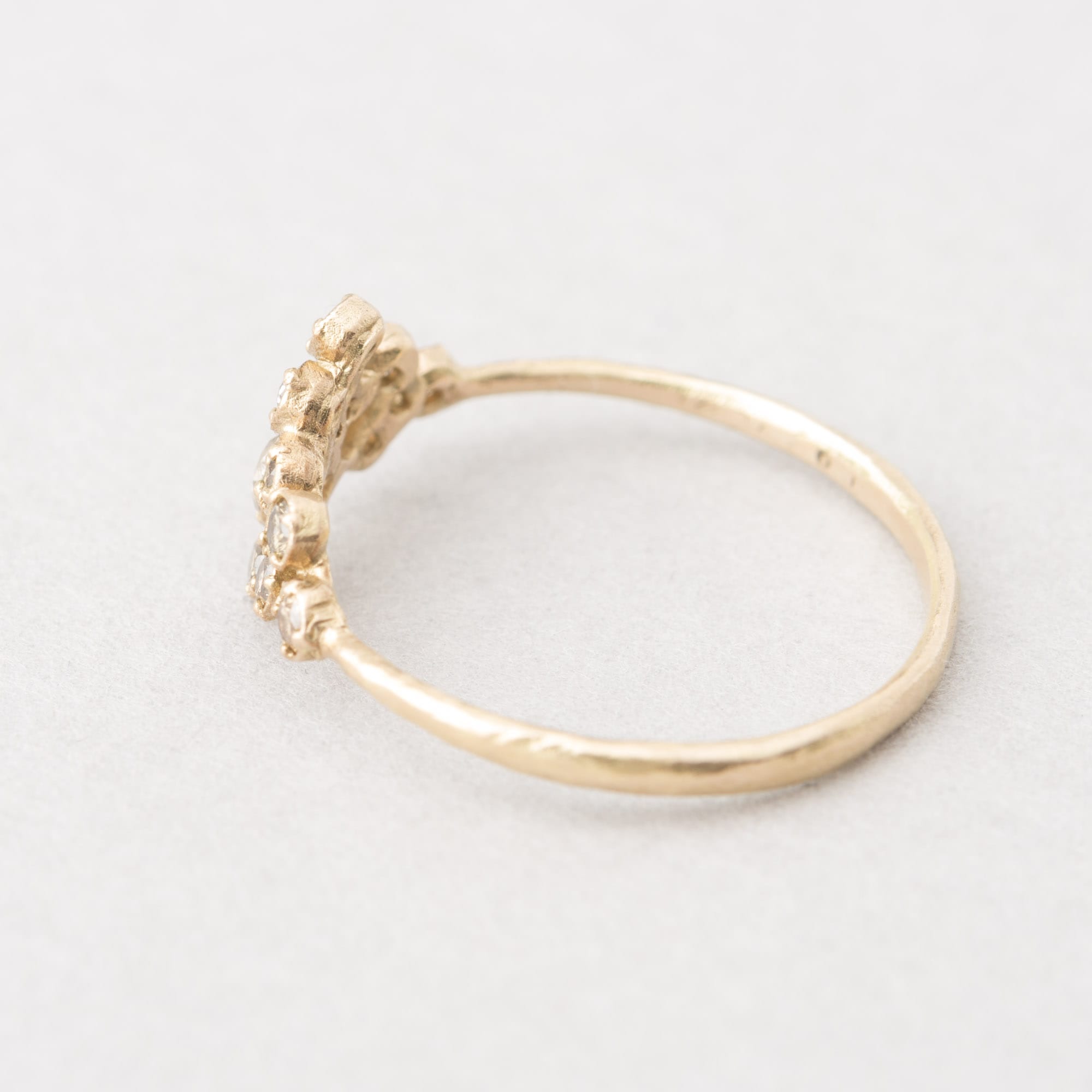 Noguchi Bijoux  Diamond Signet Ring at Voiage Jewelry